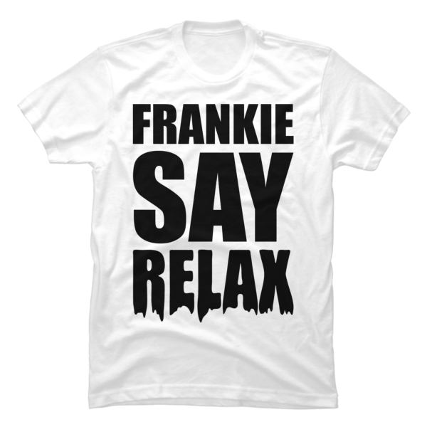 frankie says relax shirt vintage